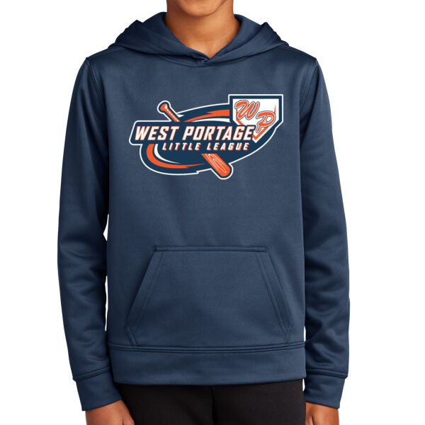 Youth Performance Fleece Pullover Hooded Sweatshirt Thumbnail