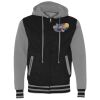 Unisex Heavyweight Varsity Full-Zip Hooded Sweatshirt Thumbnail