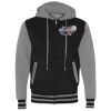 Unisex Heavyweight Varsity Full-Zip Hooded Sweatshirt Thumbnail