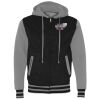 Unisex Heavyweight Varsity Full-Zip Hooded Sweatshirt Thumbnail