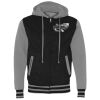 Unisex Heavyweight Varsity Full-Zip Hooded Sweatshirt Thumbnail