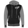 Unisex Heavyweight Varsity Full-Zip Hooded Sweatshirt Thumbnail