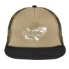 Flat Bill Snapback Trucker Cap Thumbnail