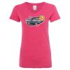 Women’s Glitter V-Neck T-Shirt Thumbnail