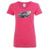 Women’s Glitter V-Neck T-Shirt Thumbnail